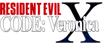 Resident Evil Code Veronica X title screen for Playstation 2